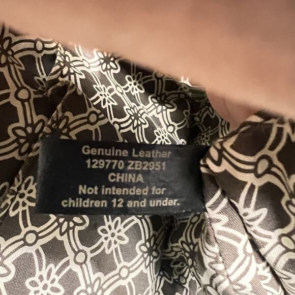 Fossil Multicolor Patches Suede w/ Tooled Floral Crossbody Bag Slingback - Picture 12 of 13